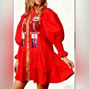 Red Nutcracker Dress